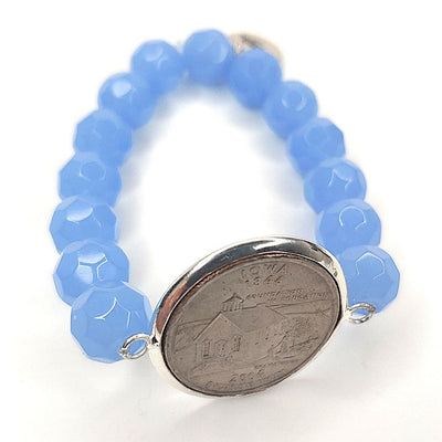 Beaded Coin Bracelet Choice, Beauty In Stone Jewelry at $35